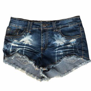 Harmony & Havoc women’s denim cut off shorts 7